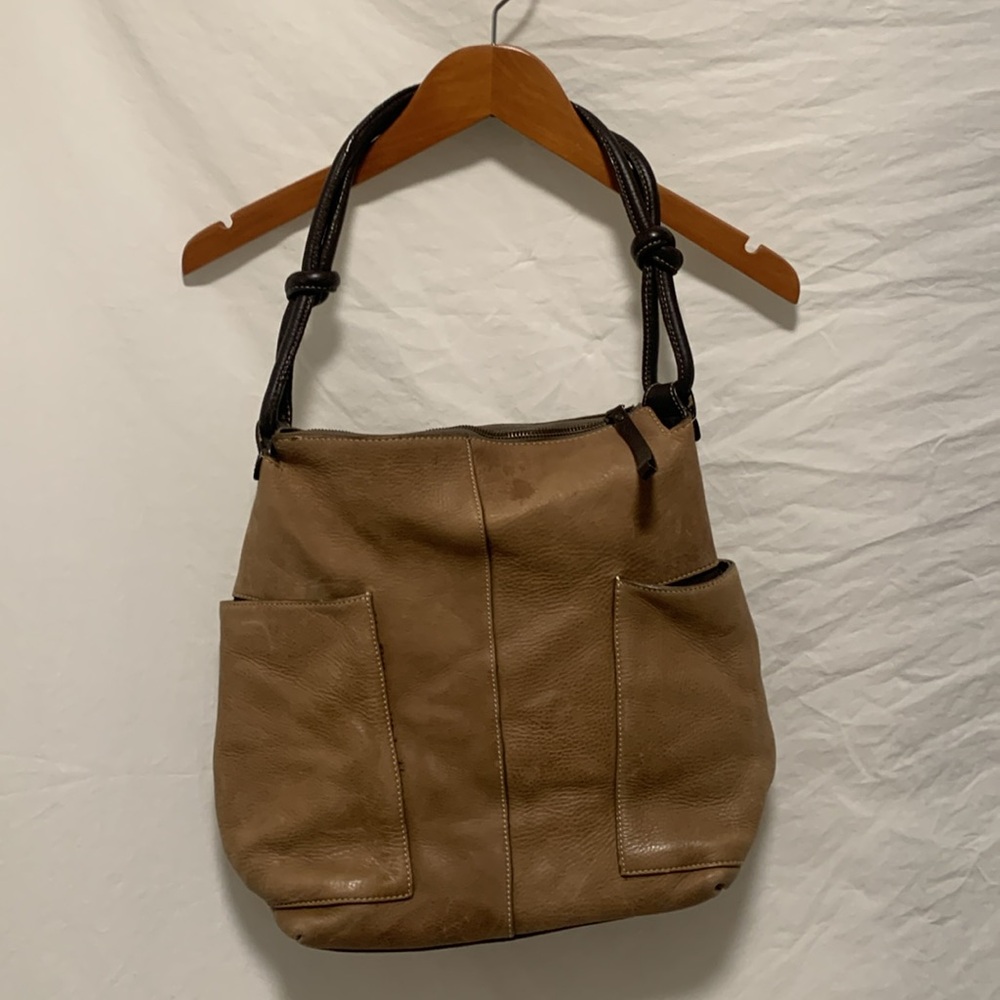EUC Sundance Chic Tan Leather Shoulder Bag - Picture 2 of 15